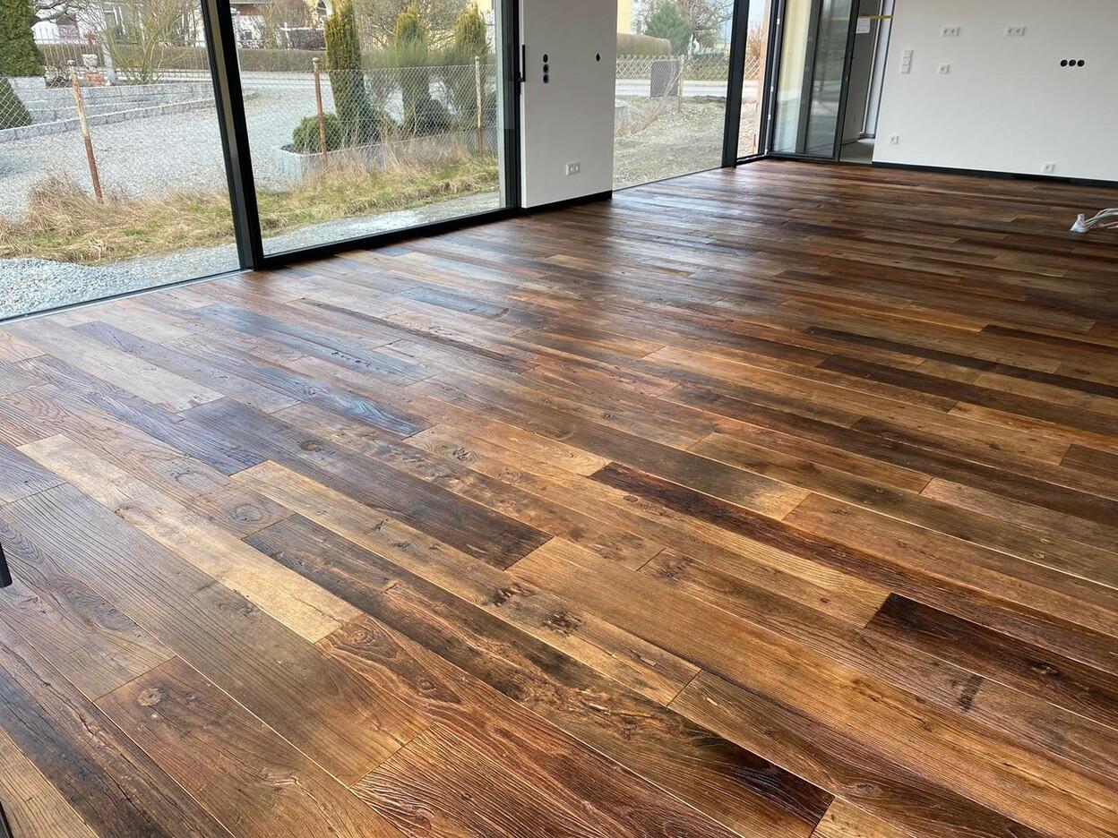 Boden Holz Weiß